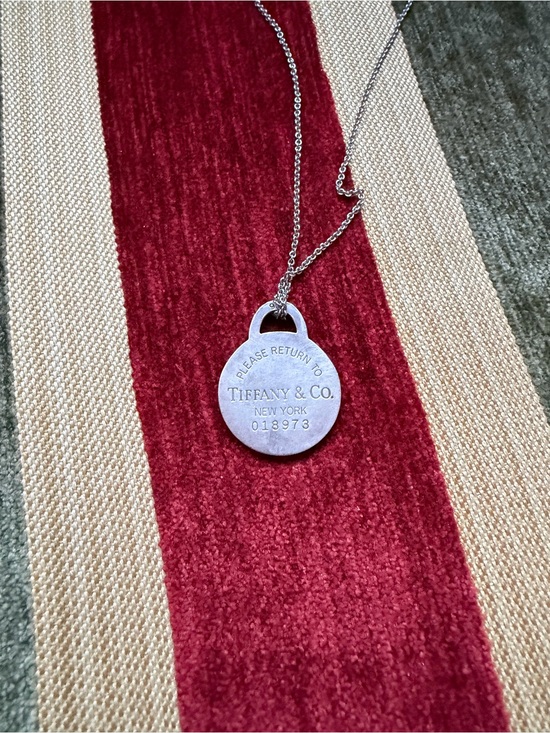 Tiffany & Co. Jewelry - 🗽Tiffany & Co. Return to Tiffany Round Tag Pendant